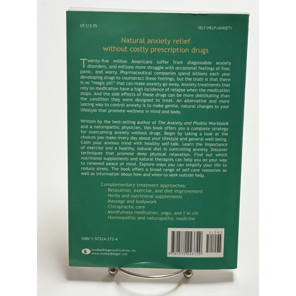 Natural Relief for Anxiety: Complementary Strategies for Easing Fear, Panic &...